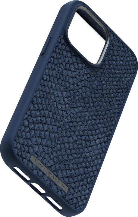 Immagine prodotto Njord Custodia rigida Salm.Leather Magsafe blu (Apple iPhone 14 Pro Max)