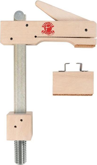 Produktbild Klemmsia Adapter Basic Mini Spannweite 150 mm Ausladung 110 mm passend für Bohrung 20mm + Profilschiene (150 mm)