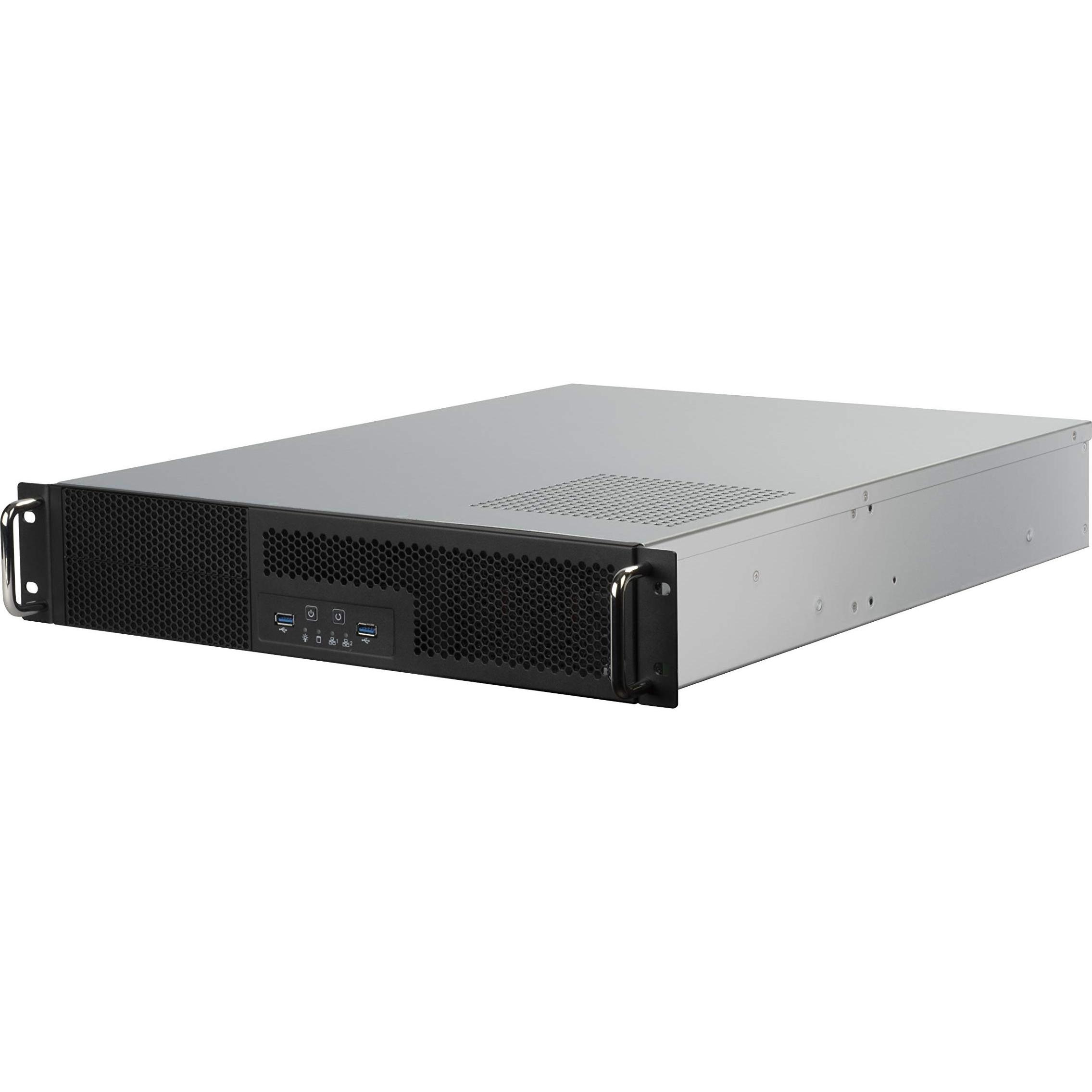 Silverstone RM23-502 (ATX, Mini-ITX, mATX), PC Gehäuse, Schwarz