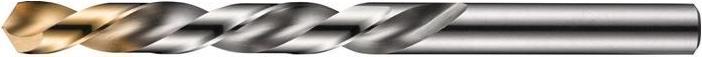 Actual product image Dormer Twist drills DIN 338 type N A002 nominal Ø 5.5 mm HSS profile ground TiN straight shank 4XD Right (5.50 millimetres)