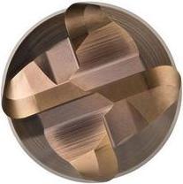 Productafbeelding Dormer Frees S524 Nominale Ø 10 mm Radius 2 mm Totale lengte 75 HM TiSiN 40 ° Aantal snijkanten 4