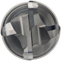 Actual product image Dormer End mill S262 Nominal Ø 10 mm Radius 0.3 mm Total length 7 HM AlCrN 40 ° Number of cutting edges 4