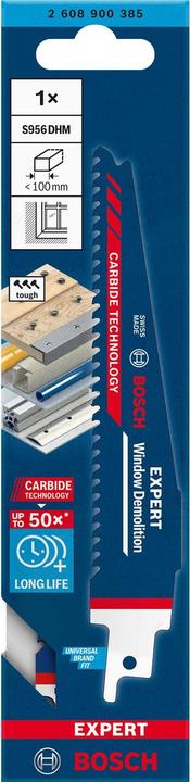 Produktbild Bosch Professional Zubehör EXPERT ‘Window Demolition’ S 956 DHM Säbelsägeblatt, 1 Stück