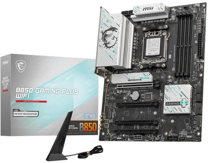 Immagine prodotto MSI B850 GAMING PLUS WIFI (AM5, AMD B850, ATX)
