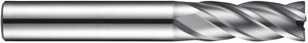 Dormer Schaftfräser S814HA DIN 6527 L Nenn-Ø 3 mm Gesamtlänge 57 mm Schneidenl HM AlCrN 34 ° Schneidenan...