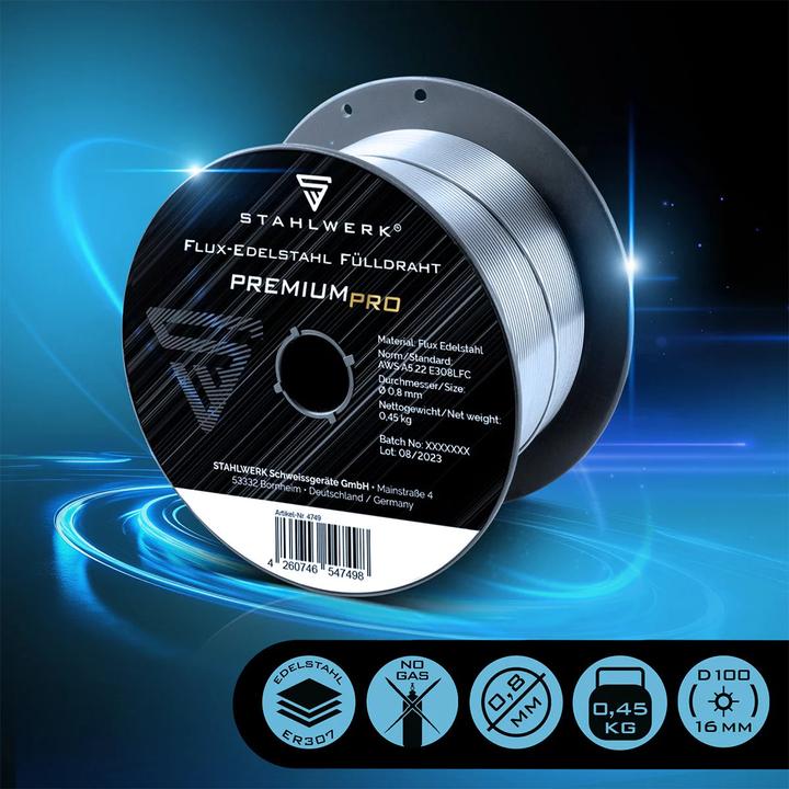 Produktbild Stahlwerk Fülldraht Flux