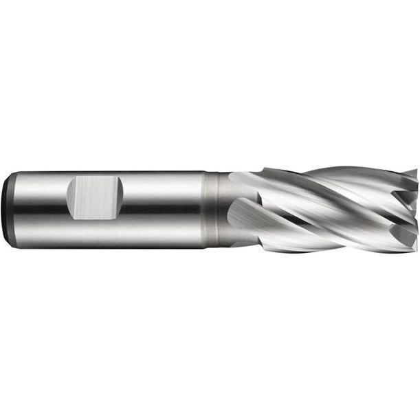 Dormer, Fräser, Schaftfräser C247 DIN 844 K Nenn-Ø 7,5 mm Schneidenlänge 16 mm HSS-E-PM Blank 30 ° Schneidenanzahl 4