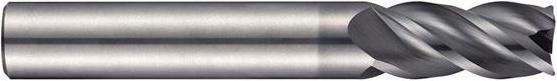 Actual product image Dormer End mill S763 Nominal Ø 6 mm Radius 1 mm Total length 50 m HM AlCrN 40 ° Number of cutting edges 4