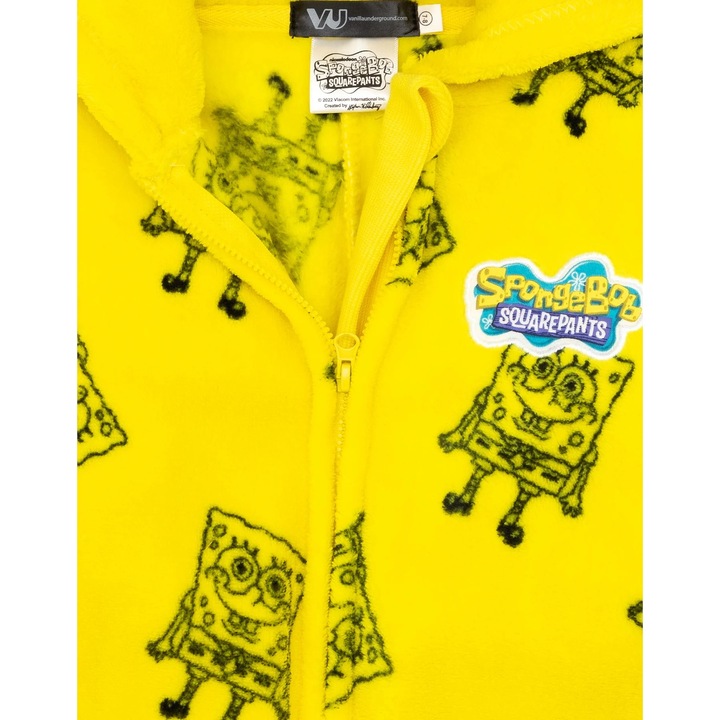 Actual product image Spongebob Squarepants Children/Kids Repeat Print Sleepsuit (116)