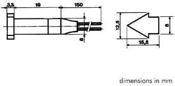 Immagine prodotto Velleman Lampada Di Segnalazione A LED 220v Rosso