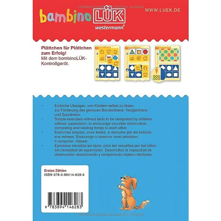 Produktbild Erstes Zählen (Deutsch, Martina Spanka, Michael Junga, 2004)