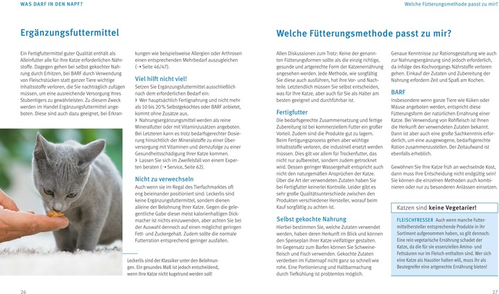 Produktbild Katzen gesund ernähren (1 Stk., 171 g)