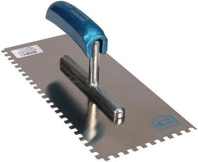 Produktbild Velleman JUNG - GLÄTTEKELLE - GEBOGENER GRIFF - GEZÄHNT 10 x 10 mm (1 cm)