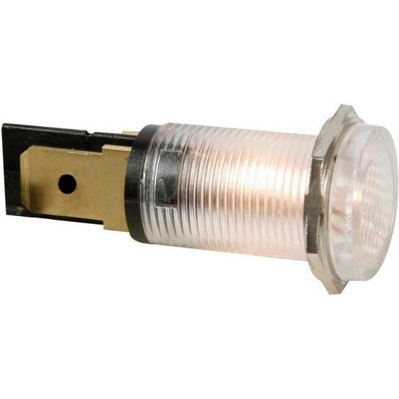 Velleman KONTROLL-LAMPE - RUND - TRANSPARENT - 12 V - 14 mm, Aktive Bauelemente, Transparent