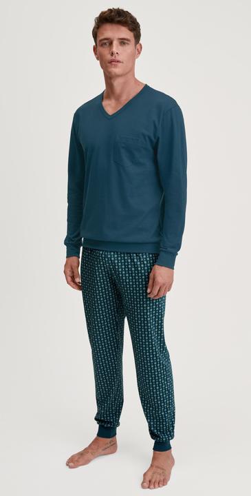Image du produit Calida Relax Imprint Bündchen-Pyjama (S)