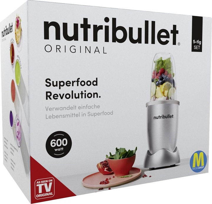 Actual product image NutriBullet Extraktor 5-teilig (EU plug, 600 W)
