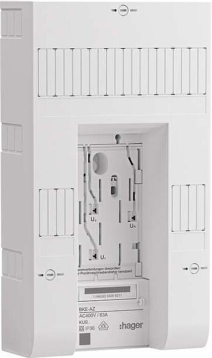 Immagine prodotto Hager BKE-AZ universale trifaseZ KU83CHE centro seduto RfZ 10+2+2PLE PU=1pc.