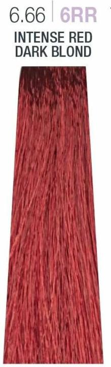 Actual product image Milk_Shake Vopsea permanenta Creative 6.666RR, Blond Inchis Rosu Intens, 100ml (6666RR)