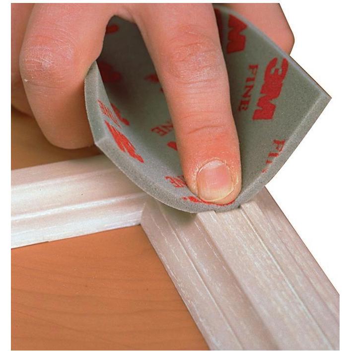 3M, Schleifmittel, Schleifschwamm Soft Pad L140xB115mm medium (P20)