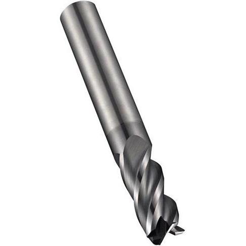 Dormer, Fräser, Schaftfräser S763 Nenn-Ø 16 mm Radius 3 mm Gesamtlänge 90 HM AlCrN 40 ° Schneidenanzahl 4