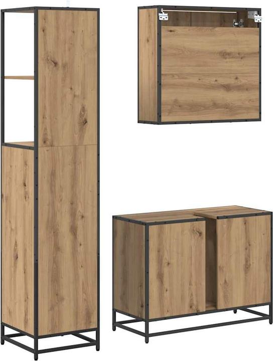 Produktbild vidaXL Badezimmermöbel-Set