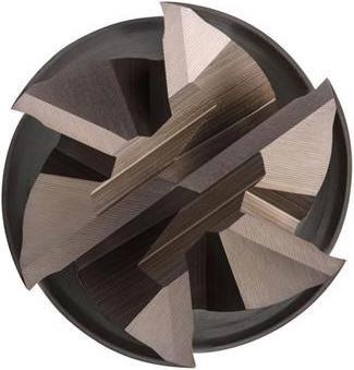 Produktbild Dormer Schaftfräser C295 DIN 844 L Nenn-Ø 40 mm Schneidenlänge 125 mm HSS-E-PM TiCN 30 ° Schneidenanzahl 6