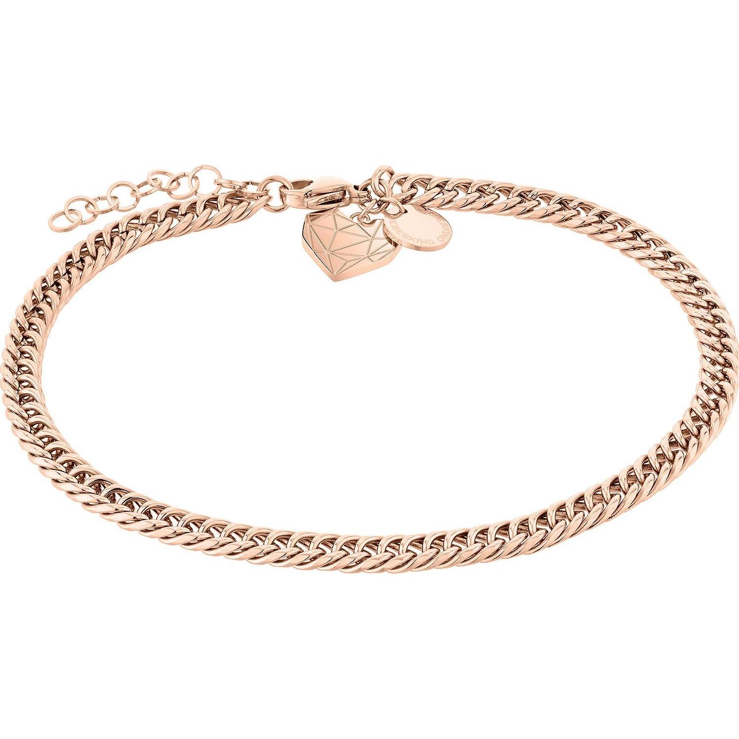 Liebeskind Berlin, Fussschmuck, Fusskette, (Edelstahl, 22 cm)