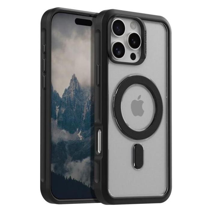 Rokform Slim Magnetic Case, For IPhone 16 Pro Max, Black (Apple IPhone 16 Pro Max), Smartphonehoes, Zwart