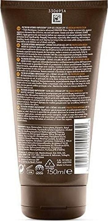 Produktbild Piz Buin Hydro Infusion Sun Gel Cream (Sonnencreme, SPF 15, 150 ml, 150 g)