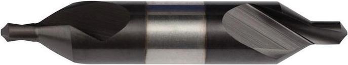 Actual product image Dormer Centre Drill DIN 333A Nominal Ø 2.5 mm HSS-E TiAlN Right 1 (2.5 millimetres)