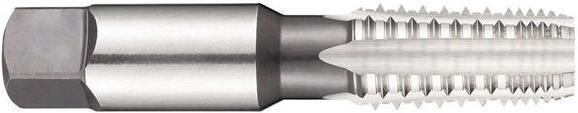 Actual product image Dormer Machine tap ANSI B94.9C E711 NPT 1/8 ″x27 HSS Blank 1.5XD Normal