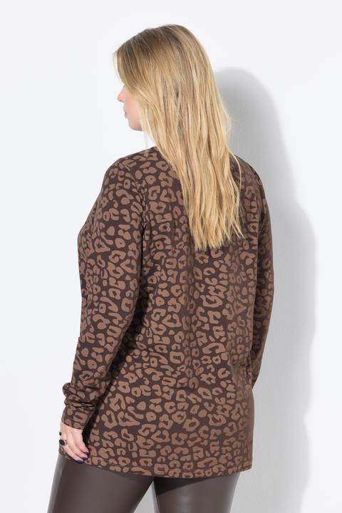Produktbild Studio Untold Longsleeve, Classic Shape, Leo-Print (46, 48)