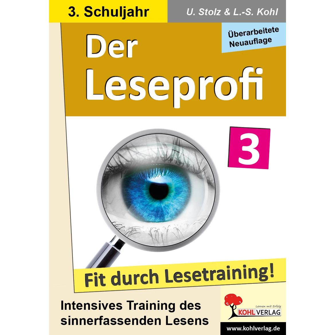 Thumbnail - Der Leseprofi / Klasse 3, Schulbücher von Ulrike Stolz, Lynn-Sven Kohl