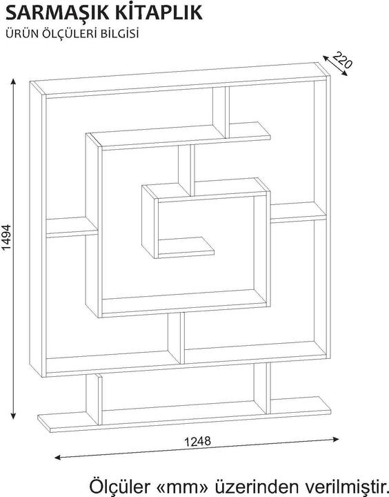 Actual product image Kalune Design Felix (125 x 149.5 x 22 cm)