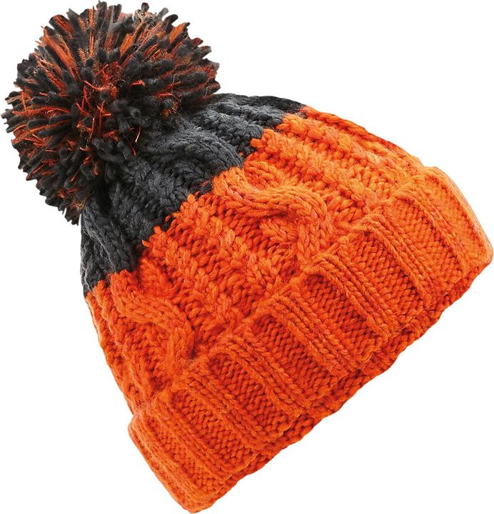 Dunkles Anthrazitgrau, Orange