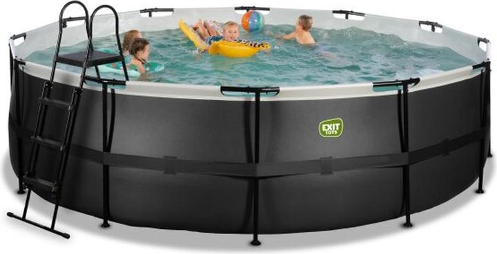 Actual product image Exit Round frame pool 488x122 cm with cartridge filter pump