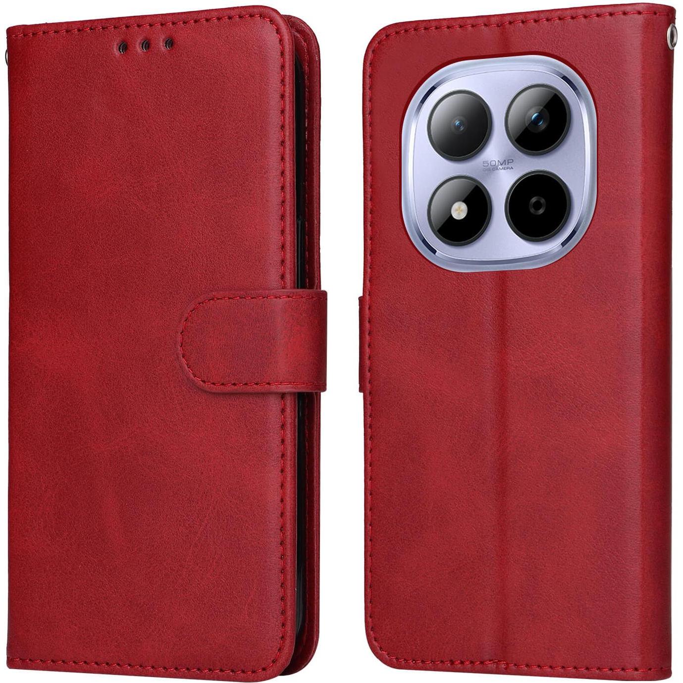 Cover-Discount Xiaomi Redmi Note 15 Pro 5G - Premium Handyhülle Etui (Xiaomi Redmi 15 5G), Cover smartphone, Rosso