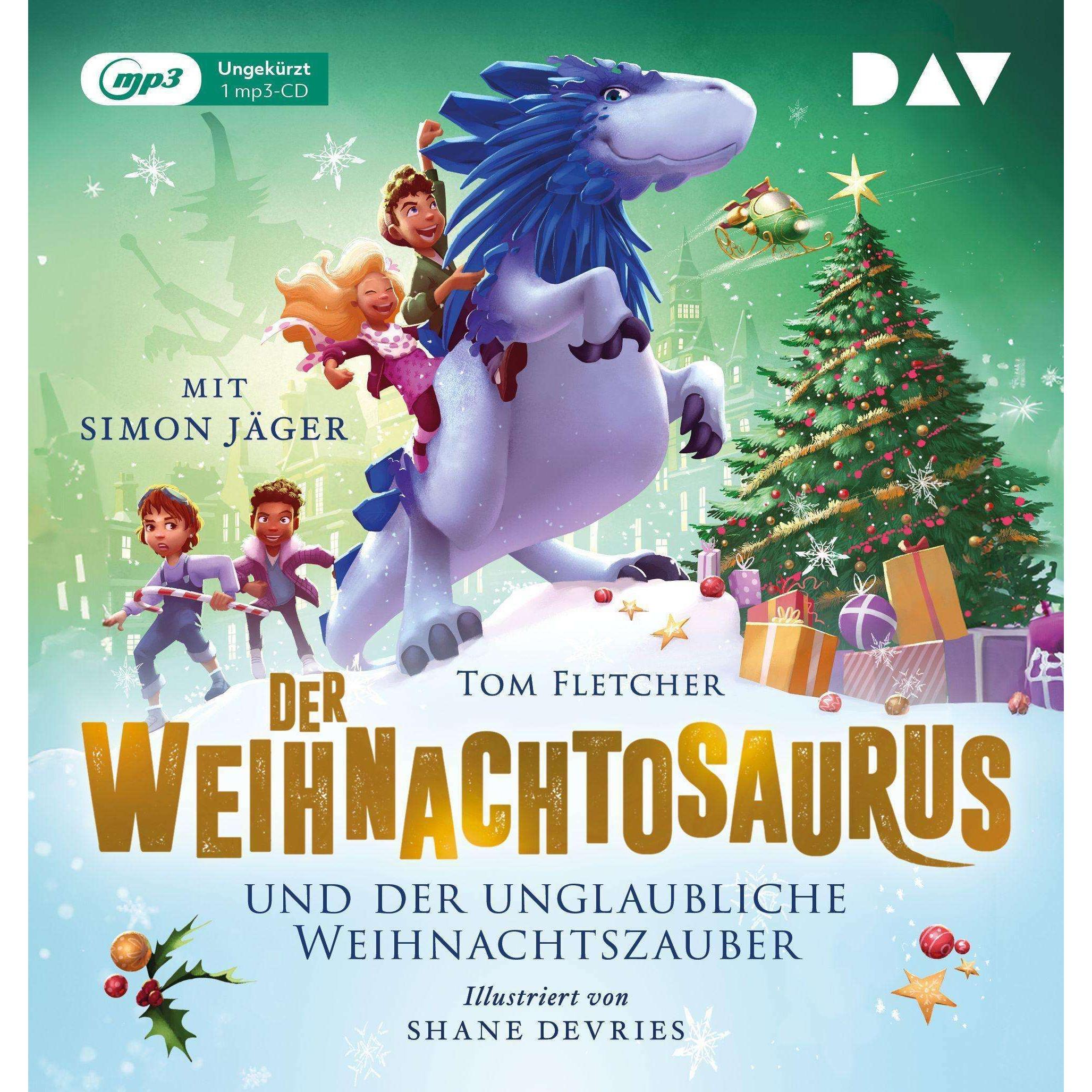 Thumbnail - Fletcher:Der Weihnachtosaurus und der u, Hörbücher von Tom Fletcher