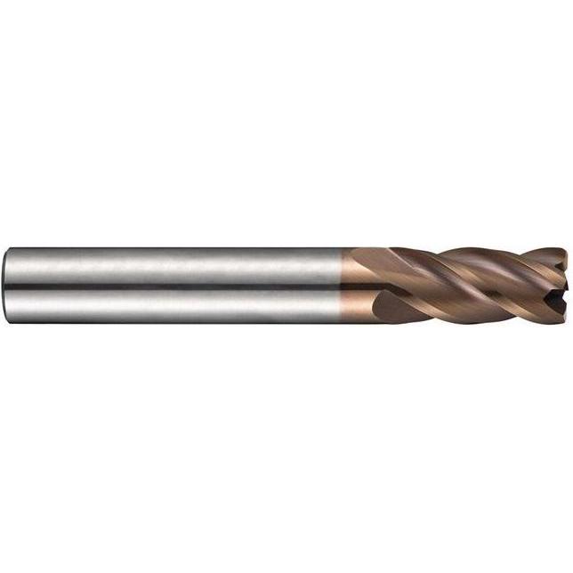 Dormer, Fräser, Schaftfräser S767 Nenn-Ø 16 mm Radius 1 mm Gesamtlänge 92 HM TiSiN Schneidenanzahl 4