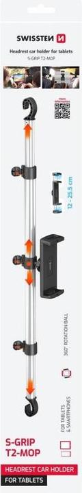 Image du produit Swissten Car Holder For Tablet S-Grip T2-MOP