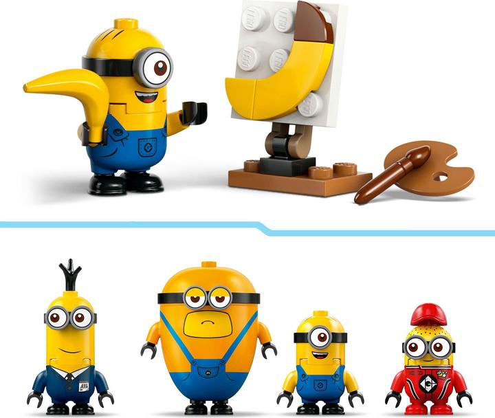 Actual product image LEGO Minions and the banana car (75580, LEGO Minions)