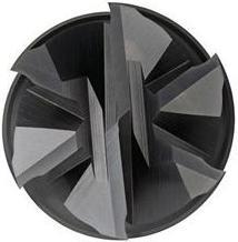 Actual product image Dormer End mill C907 DIN 844 K Nominal-Ø 28 mm Cutting edge length 45 mm HSS-E-PM ALCRONA 45 ° Cutting