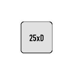 Thumbnail - Dormer, Bohrereinsatz, Tieflochspiralbohrer DIN 1869 / 3 Typ W Nenn-Ø 7 mm HSS-E Reihe 3 (7 Millimeter)