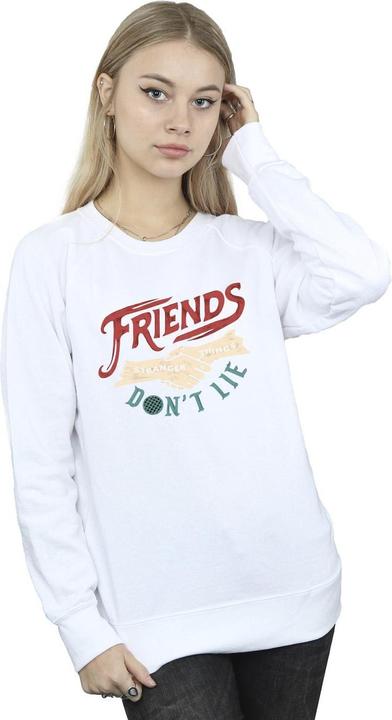 Image du produit Netflix - Sweat STRANGER THINGS FRIENDS DON'T LIE HANDS - Femme (M)