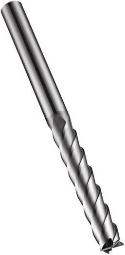 Produktbild Dormer Schaftfräser S718 Nenn-Ø 8 mm Gesamtlänge 100 mm Schneiden HM AlCrN 40 ° Schneidenanzahl 4