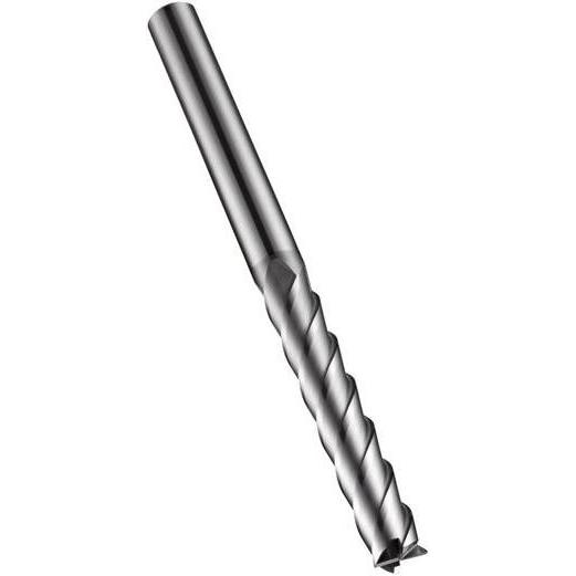 Dormer, Fräser, Schaftfräser S718 Nenn-Ø 16 mm Gesamtlänge 150 mm Schneide HM AlCrN 40 ° Schneidenanzahl 4