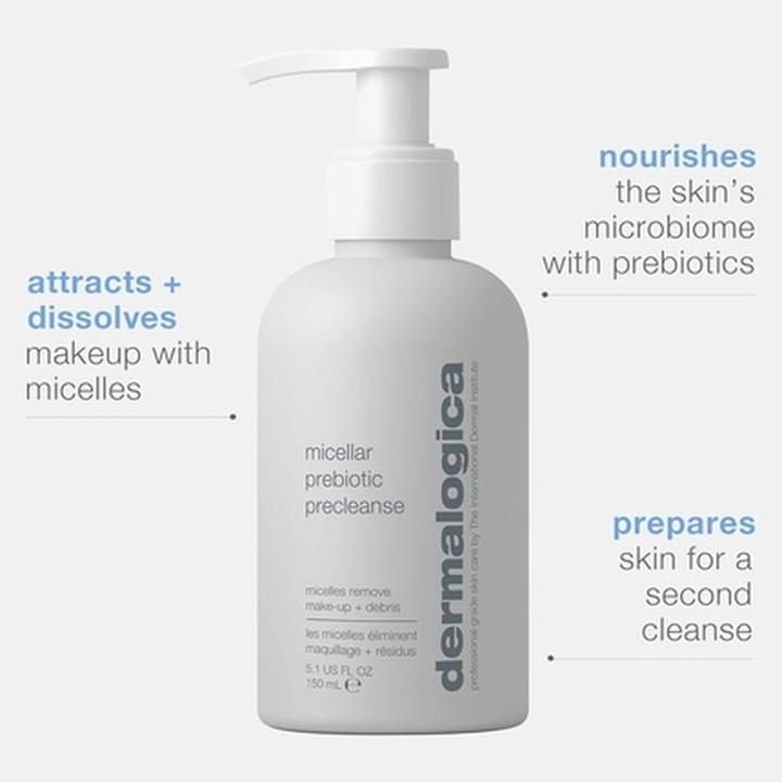 Image du produit Dermalogica Nettoyants - Micellar Prebotic Precleanse (Lingettes nettoyantes pour le visage, 150 ml)