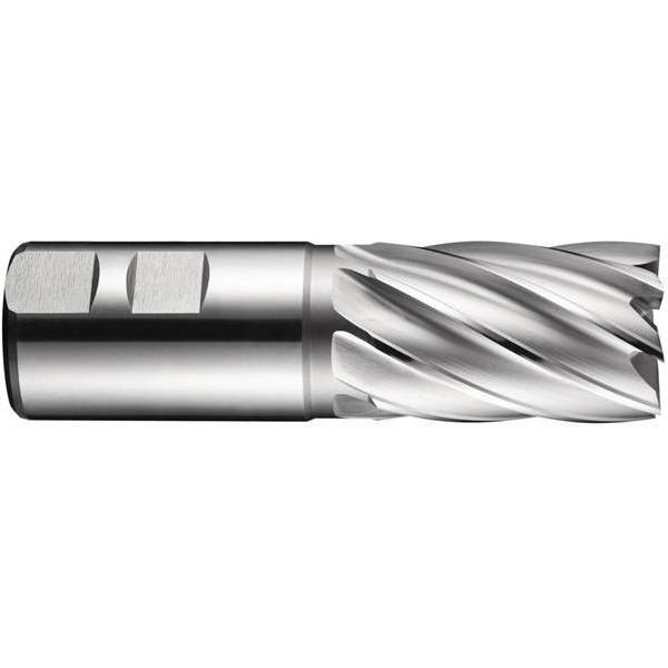 Thumbnail - Dormer, Fräser, Schaftfräser C247 DIN 844 K Nenn-Ø 36 mm Schneidenlänge 53 mm HSS-E-PM Blank 30 ° Schneidenanzahl 6