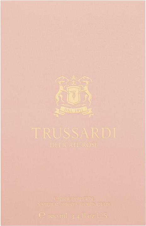 Actual product image Trussardi Delicate Rose (Eau de toilette, 100 ml)