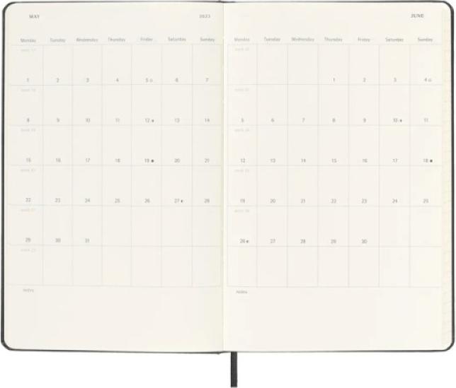 Immagine prodotto Moleskine Taccuino (A5, Inglese)